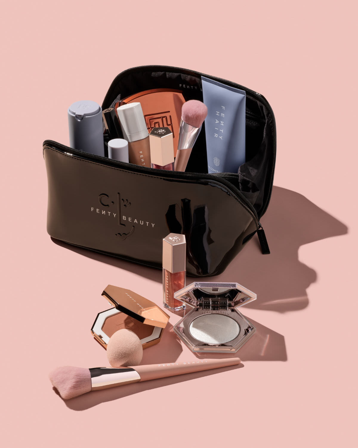 CLF Flat-Lay Makeup Bag - Image 2