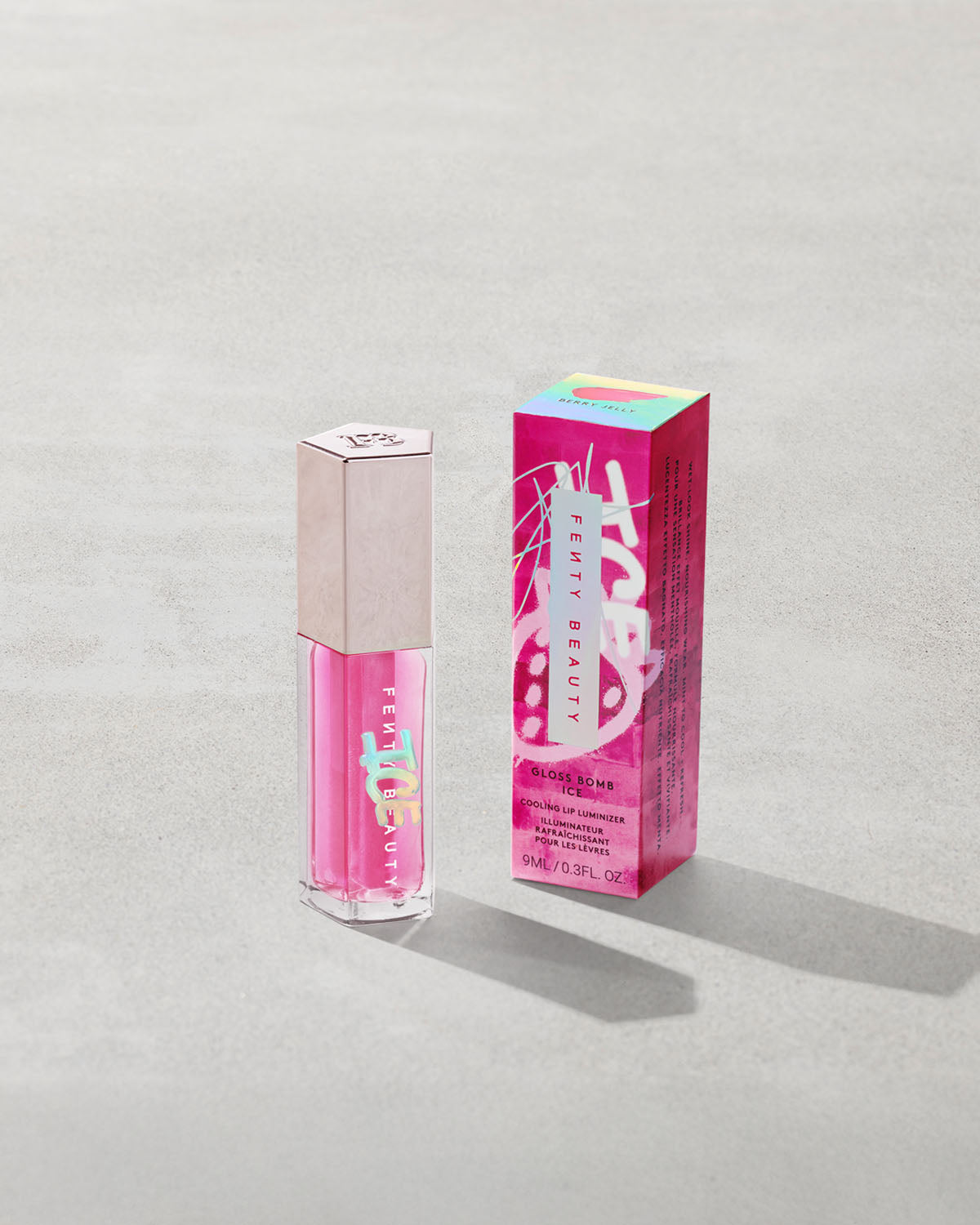 Gloss Bomb Ice Cooling Lip Luminizer ?? Berry Jelly