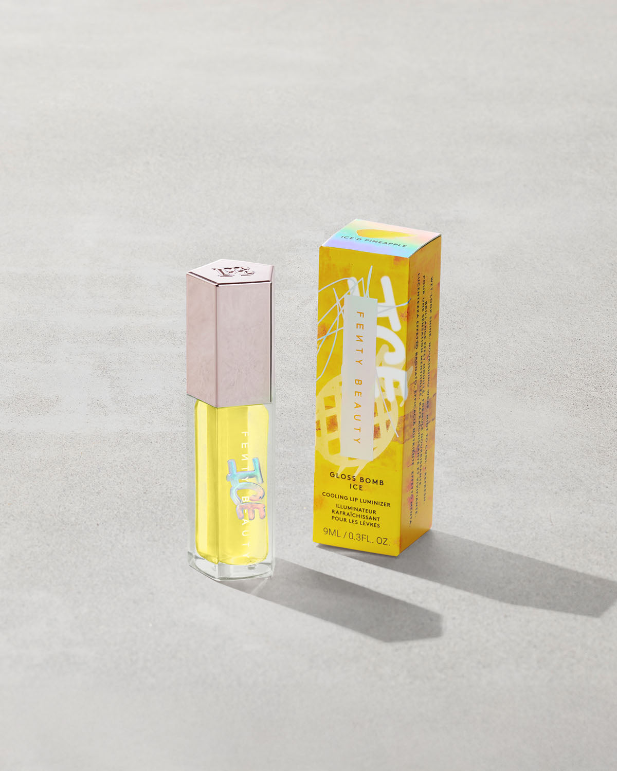 Gloss Bomb Ice Cooling Lip Luminizer ?? Ice'd Pineapple